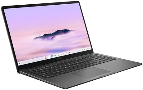 ASUS Chromebook CX1505CTA-S70031 - Ordenador Portátil 15.6" Full HD (Intel Core 3 N355, 8GB RAM, 128GB eMMC, Graphics, ChromeOS) Gris Roca - Teclado QWERTY español Amazon.es: Informática - Imagen 4