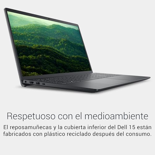 Dell 15 Portátil DC15250 – 15,6" FHD 120Hz, Intel Core i7-1355U, Gráficos Intel UHD, 16GB RAM, 512GB SSD, Webcam HD, Windows 11 Home, Teclado QWERTY Español, Color Negro Amazon.es: Informática - Imagen 6