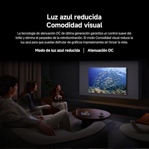 XIAOMI TV F Pro 75, 75 Pulgadas (190 cm), 4K UHD QLED, Smart TV, Fire TV, Control por Voz Alexa, HDR10+, Modo Game Boost 120Hz, MEMC, 2GB+32GB, Compatible con Apple AirPlay, 2025 Amazon.es: Electrónica - Imagen 9