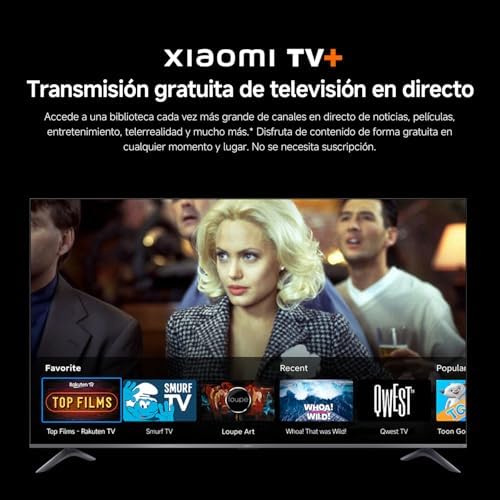 XIAOMI TV F Pro 75, 75 Pulgadas (190 cm), 4K UHD QLED, Smart TV, Fire TV, Control por Voz Alexa, HDR10+, Modo Game Boost 120Hz, MEMC, 2GB+32GB, Compatible con Apple AirPlay, 2025 Amazon.es: Electrónica - Imagen 13