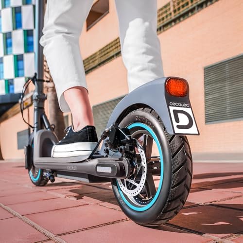 Cecotec Patinete Eléctrico Adultros Homologado DGT Bongo D20E Connected, Potencia MAX 500 W, hasta 20km Autonomía, Disco Freno Trasero y E-ABS, Conectividad App, Ligero 12,2Kg, Batería 5200mAh, 36V Amazon.es: Deportes y aire libre - Imagen 7