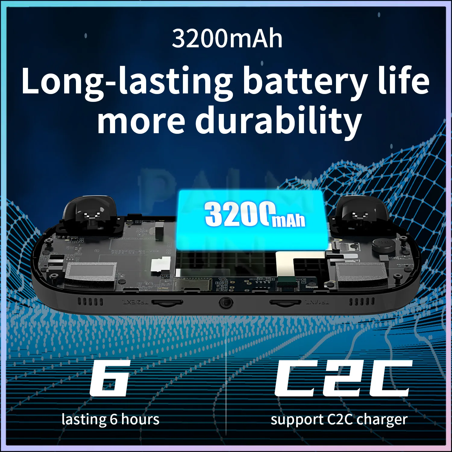 ANBERNIC-consola de juegos portátil Retro RG40XX H, 64 bits, de 4 pulgadas pantalla IPS, Linux 5G, WIFI, Bluetooth, salida de HDMI-TV, reproductor de videojuegos - AliExpress - Imagen 2